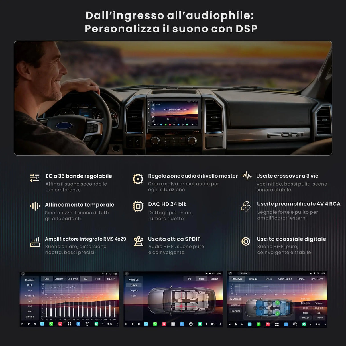 ATOTO X10DG2B7E 7" QLED DAB Autoradio 2 Din Android, 8+128G, Wireless CarPlay & Android Auto, 4G LTE, AI Voice Assistant, GPS Tracking, Dual MIC & Bluetooth, LRV, SVC, 36-Band EQ, HDMI Input