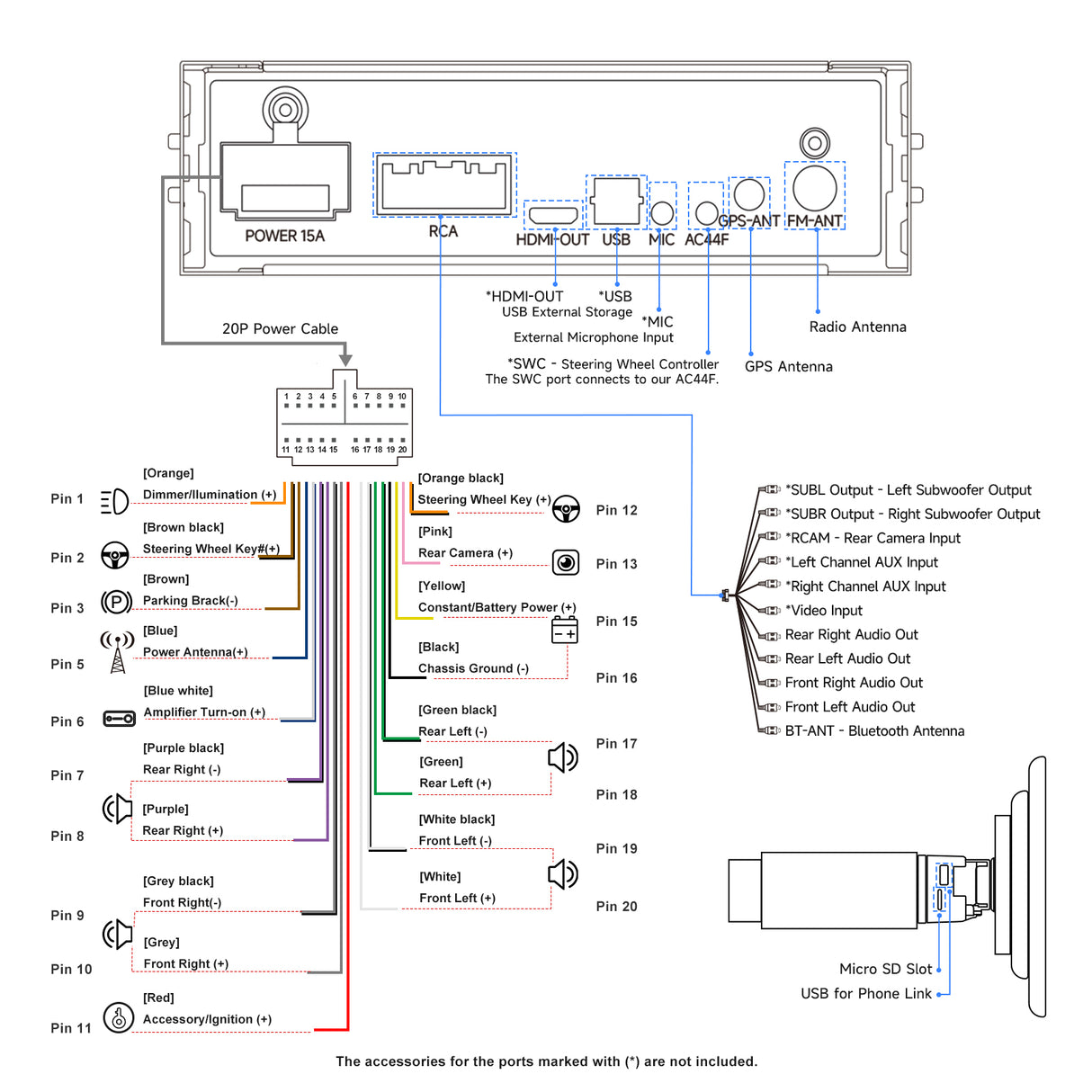 ATOTO A5LG110T 10" Double DIN & Single DIN Adaptive Car Stereo – Floating Display, Wireless CarPlay & Android Auto, WiFi/Bluetooth/USB Tethering, MirrorLink, DSP, AI Chat