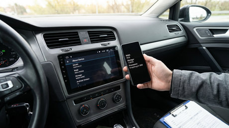 android car stereo verification