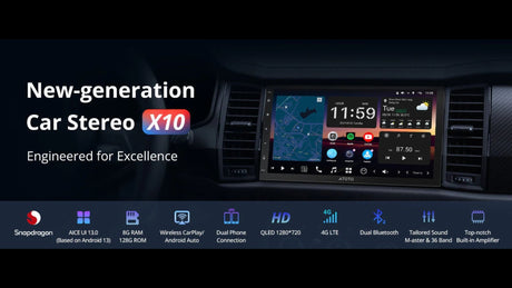 x10 car stereo installation guide