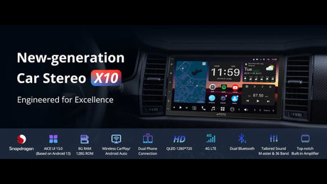 x10 car stereo installation guide