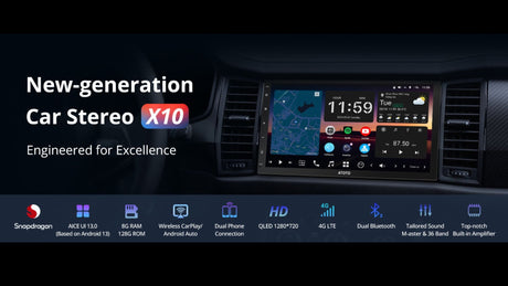 X10 Android car stereo