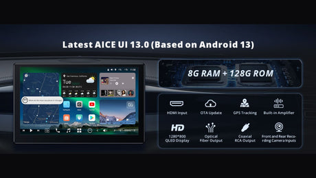 x10 android car stereo with hdmi input