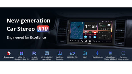 X10 Android car stereo