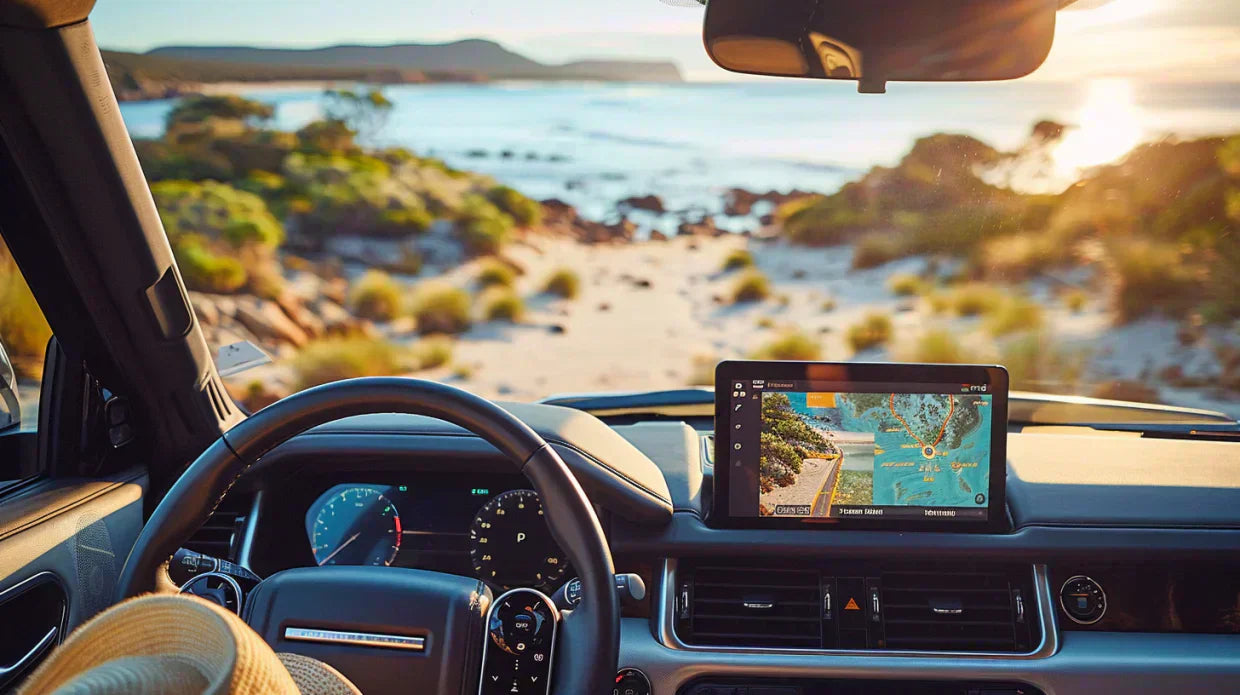 portable CarPlay screen