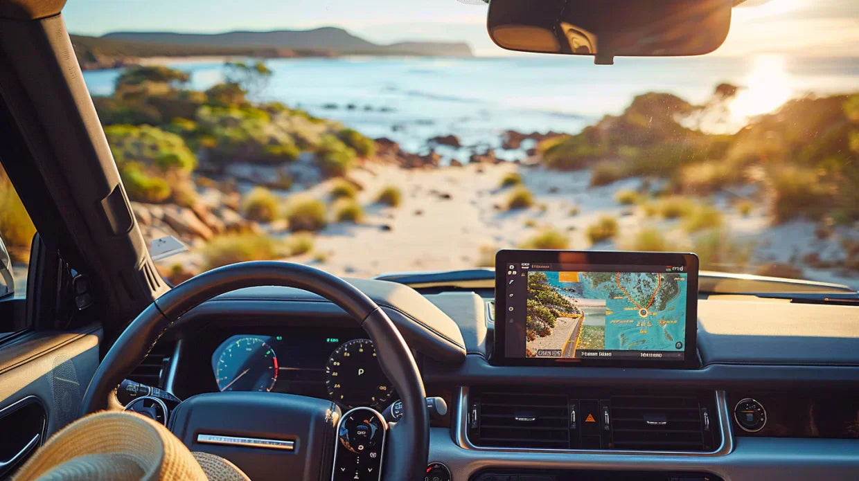 portable CarPlay screen