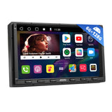 ATOTO S8G2A79UN 7" QLED Double Din Car Stereo with Wireless CarPlay & Android Auto, AI Voice Assistant, GPS Tracking, Built-in 4G LTE, LRV, 6G+128G, 4×49W Amplifier, Dual Bluetooth