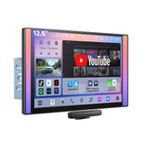 ATOTO A7G225PKL 12,5 Zoll Android Doppel-DIN Autoradio mit 4G LTE, 1920×1200 QLED-Touchscreen, 8-Core, kabelloses CarPlay & Android Auto, Hi-Fi DSP, 4V Pre-Out, HDMI-In/Out, S8 Gen4