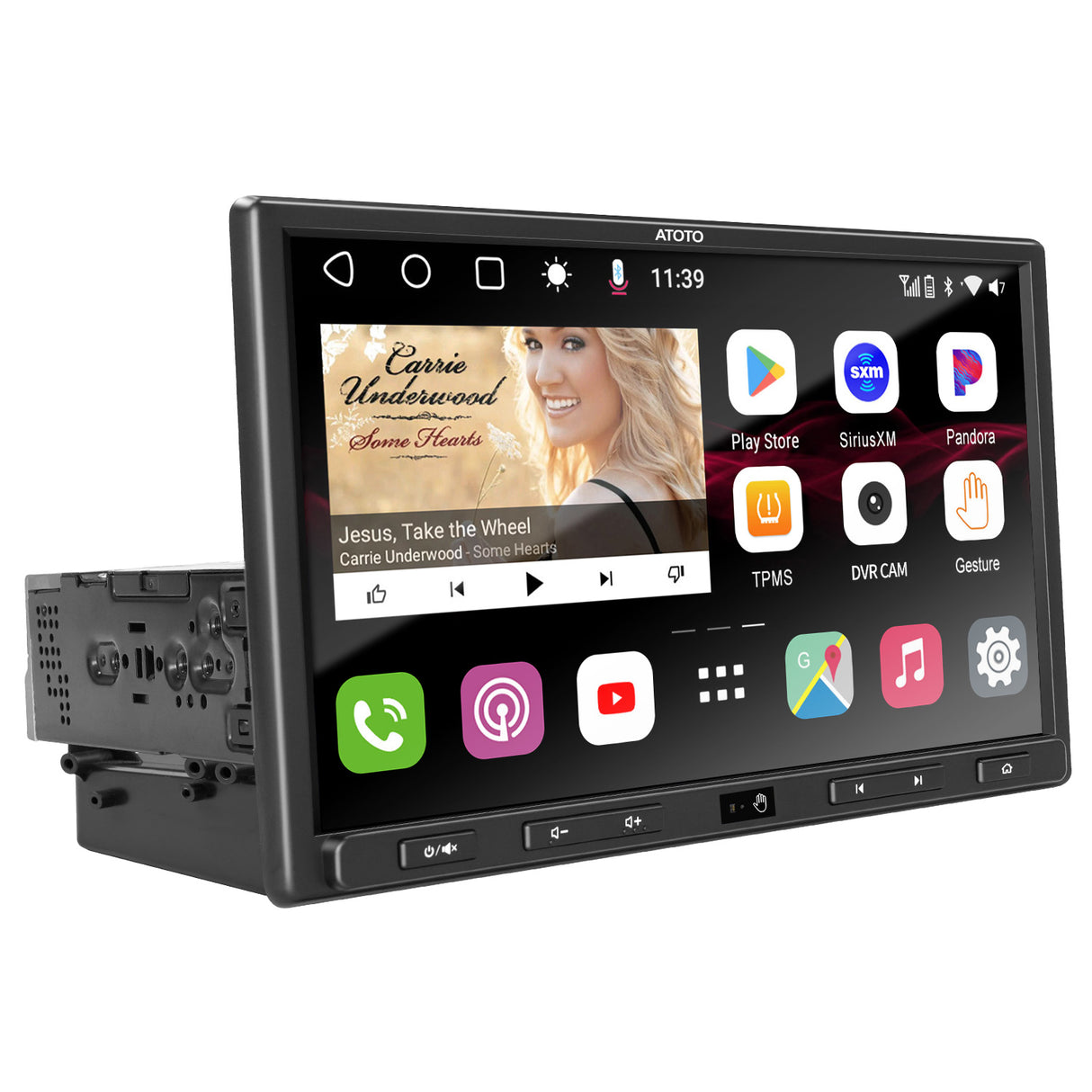 ATOTO S8G1109UP 10.1inch Touchscreen Single DIN Android Car Radio Ster