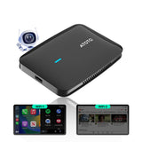 ATOTO CB4 Magic CarPlay Box, Wireless CarPlay Adapter Supports for Netflix/YouTube/TF Card, AI Box Carplay, Plug & Play, Drivechat with AI Skills, Dual WiFi, Bluetooth, Fits for OEM Wired CarPlay Cars