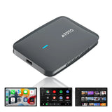 ATOTO CB4A-GY Wireless CarPlay & Android Auto Adapter – YouTube & Netflix Video-Streaming