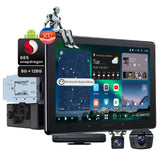 ATOTO X10 Android-Autoradio mit GPS, 10-Zoll-Display, 4G LTE, KI-Assistent sowie Front- und Rückfahrkamera