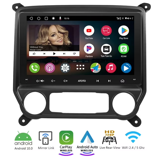 ATOTO A6 PF 9inch IPS Display Double Din Car Stereo Compatible with Ch ATOTO A6 PF 9inch IPS Display Double Din Car Stereo Compatible with Ch