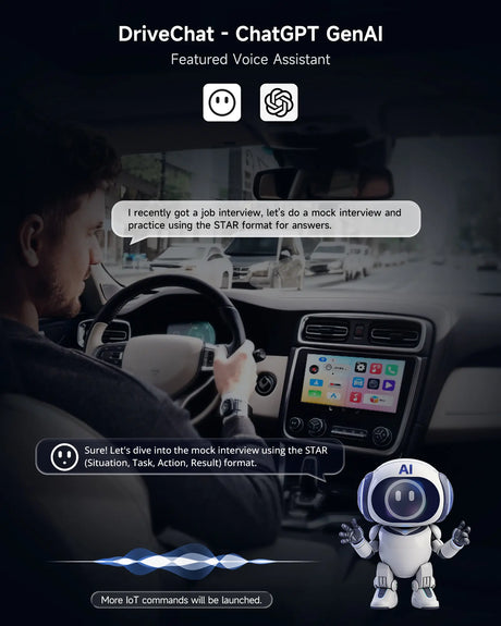 Wireless CarPlay Adapter, Magic AI Box with HDMI Output
