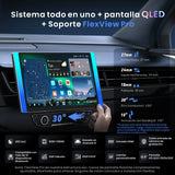 ATOTO X10G125E Android-Autoradio mit 1 DIN & Doppel DIN, Floating-Display, KI-Vision, 7.1.2 Audio, 4V RCA, HDMI-IN, 8G+128G, 4G LTE [12,5" QLED]