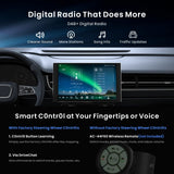 ATOTO X10G125E Android-Autoradio mit 1 DIN & Doppel DIN, Floating-Display, KI-Vision, 7.1.2 Audio, 4V RCA, HDMI-IN, 8G+128G, 4G LTE [12,5" QLED]