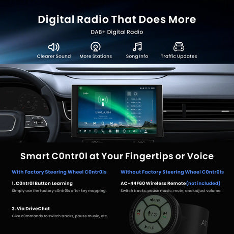 ATOTO X10G125E Android-Autoradio mit 1 DIN & Doppel DIN, Floating-Display, KI-Vision, 7.1.2 Audio, 4V RCA, HDMI-IN, 8G+128G, 4G LTE [12,5" QLED]