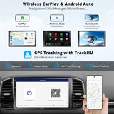 ATOTO S8G2C74MS 8-Core Android Double DIN Car Stereo, Built-in 4G LTE, 7 inch Wireless CarPlay& Android Auto, QLED Fully Laminated Touchscreen, WiFi/BT/USB Tethering, 4G+32G