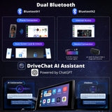 ATOTO CB6B CarPlay AI Box Ring Kit – Smart Android System, Wireless Apple CarPlay & Android Auto, In-Car Multimedia