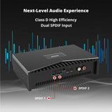 ATOTO CA-AEC03 Class D Kompakter Digitaler Auto-Verstärker, Dual SPDIF, 4-Kanal, RMS 4x55W, Voller Frequenzbereich, 4-8 Ohm Stabil, für ATOTO A5, A6, F7, S8, X10 Werksautoradios (nicht für P5, P8, P9)