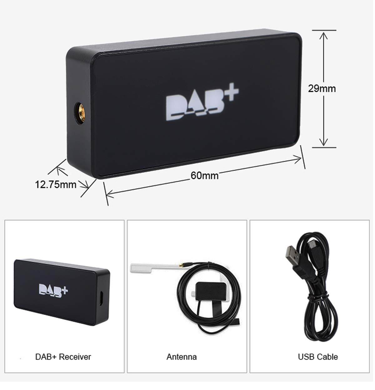 ATOTO AC-4475 USB DAB+ Radio Receiver - Specified for ATOTO A5/A6/S8 Series