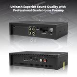 ATOTO CA-AEC03 Amplificatore Digitale Compatto per Auto Classe D、Dual SPDIF、4 Canali、RMS 4x55W、Gamma Completa、Stabilità 4-8Ohm、per ATOTO A5、A6、F7、S8、X10 e Sistemi Audio di Serie (S8PN ごとではない、 P5、P8、P9)