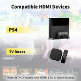 ATOTO AC-HBV86 Cavo adattatore da HDMI a USB A, 13.8cm/5.43 pollici, il collegamento di TV Box/Gamepad a dispositivi Android (serie X10 /P9 / A6 / S8), treaming di Serie TV, Film e Giochi