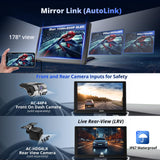 ATOTO P5 7" Portbale Car Stereo, QLED HD Touchscreen Auto-Dimmer Glare-Suppress, Car Radio Bluetooth Navigator, MirrorLink, AUX/FM
