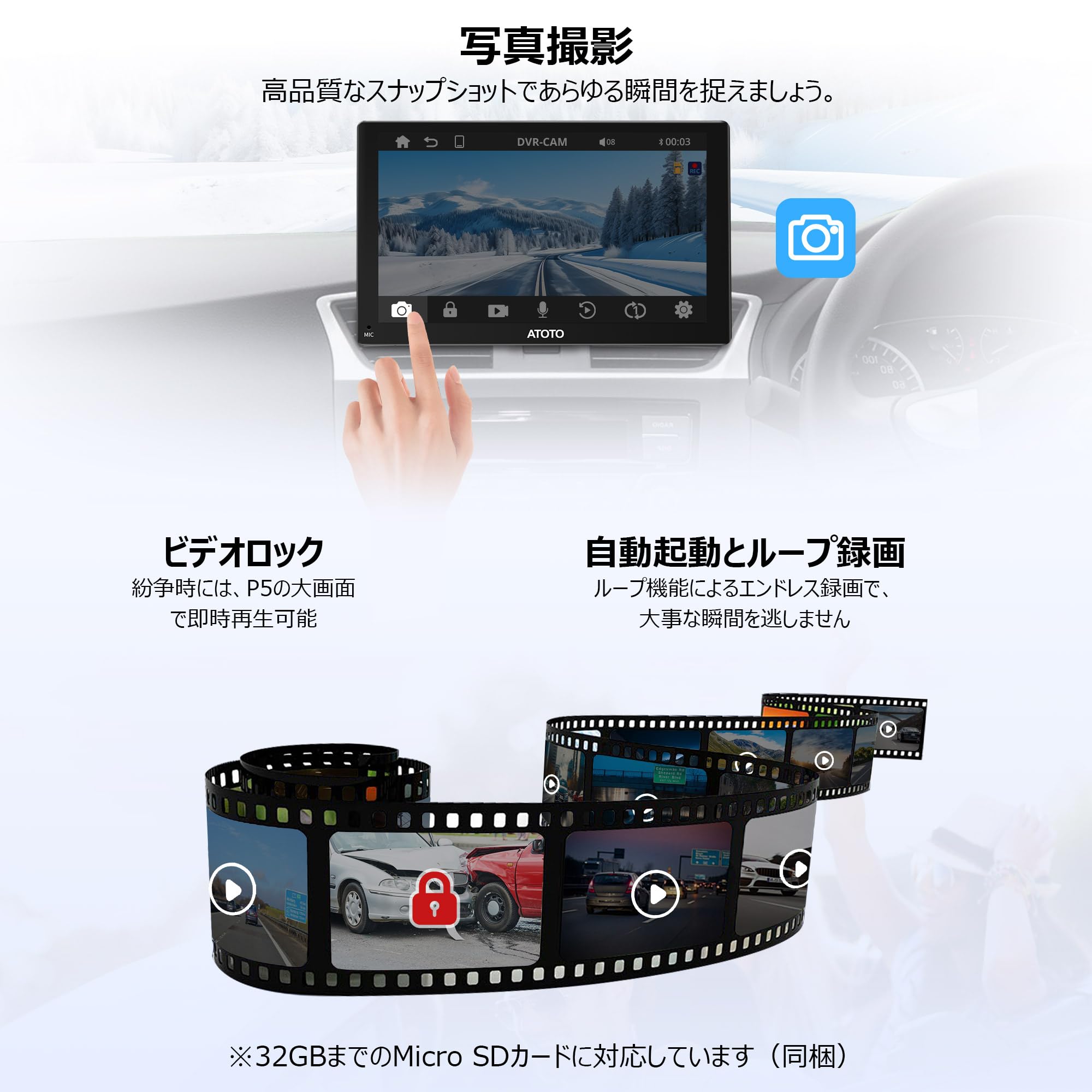 HATOドライブレコーダー ドラレコ(EDR-22G)取り付け（カワサキ Ninja ZX-4RR）by