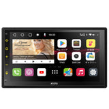 ATOTO S8 MS 2 Din Android カーステレオ、7インチ/QLED ディスプレイ、オーディオ一体型カーナビ、ワイヤレス Android Auto &amp; ワイヤレス CarPlay、GPS トラッキング、4G+32G、内蔵4G LTE セルラーモデム、WiFi/BT/USB テザリング、デュアル Bluetooth、 LRV、SCVC、S8G2B74MS