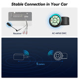 ATOTOZONE AC-44F60 Watchband Style Multifunctional Wireless Remote That Supports Voice Command, Luminous Keys,ABS+PC Material (Reliable from -45°C to +85°C),Easy Installation,Only Compatible with X10