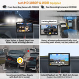 ATOTO P807PR Carplay Android Auto Senza fili, 7 pollici QLED Touchscreen Schermo per Auto con Telecamere Doppie di Registrazione in Full HD, Telecomando, Luminosità Adattiva con WDR
