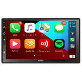 ATOTO F7 WE 7インチタッチパネルオーディオ一体型ナビ、2DINカーステレオ、カーナビとワイヤレスCarPlay、Android Autoワイヤレス、Bluetooth5.3対応、MirrorLink、HDライブリアビュー、USBビデオ＆オーディオ、音声コントロール、F7G2B7WE