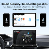 ATOTO CB4A-GY Wireless CarPlay & Android Auto Adapter – YouTube & Netflix Video-Streaming