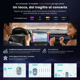 ATOTO A7G225PKL  Autoradio Double Din Android da 12,5", 8 Core, 4G+64G, 4G LTE/Wi-Fi/Bluetooth Tethering, Wireless CarPlay e Android Auto, Amplificatore e DSP Integrati, Sensore G