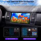 ATOTO X10G2B7E-R3 7" QLED Android Double Din Car Stereo, 8+128G, 4G LTE,Wireless Carplay & Android Auto, AI Voice Assistant, GPS Tracking, Dash Cam, Dual Mic & BT, LRV, 36B-EQ,HDMI Input
