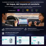 ATOTO A7G225PKL Autoradio Android 2 DIN de 12.5", 8 Núcleos, 4G+64G, 4G LTE/Wi-Fi/Bluetooth Tethering, CarPlay y Android Auto inalámbricos, Amplificador Integrado y DSP, Sensor G