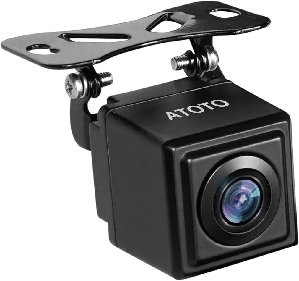 ATOTO AC-HD02LR Telecamera per Auto 720P HD Visione Notturna e Impermeabile con Retrovisore dal Vivo – Compatibile con X10/S8/F7/A6/A5 (Non per P5/P8/P9)