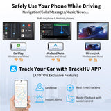 ATOTO A6G2B7PF 7" Android Double DIN Car Stereo, Wireless CarPlay & Android Auto in-Dash Navigation, 2 Bluetooth, MirrorLink, DSP/FM, 4G LTE WiFi/BT/USB Tethering, 8-Core 2G+32GG