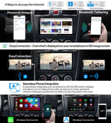 ATOTO S8G2B74PM 7" Android Car Stereo with Wireless CarPlay, Android Auto, Dual Bluetooth, QLED Display, HD Rearview