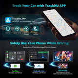 [4G LTE WiFi] 【RevcarX 】 A6 7" 8 Core 4G+64G Android Autoradio Doppel-Din-Radio, Kabelloses CarPlay und Android Auto, QLED-Touchscreen, 2 Bluetooth, MirrorLink, GPS/FM/RDS/DSP, A6G2B7PL