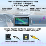 ATOTO X10G211E 10" QLED Android Car Stereo - 8GB/128GB, Wireless CarPlay/AA, 4G LTE, Dual Mic, HDMI, GPS