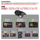ATOTO AC-44P2 1080P USB DVR On-Dash Camera -Sony Sensor image- Recording Video On Camera End- Compatible with ATOTO A5&A6&S8&P9 Series.Not Compatible with F7,P5, P8 and X10 Series