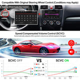 ATOTO S8 Ultra 7 mit Android-Doppel-Din-Video-Instrument, unterstützt CarPlay und Android Auto, Doppel-Bluetooth mit aptX HD, Gestenbetrieb, VSV und LRV, integriertes 4G-Mobilmodem, 4G+64G, S8G2A78UL-A