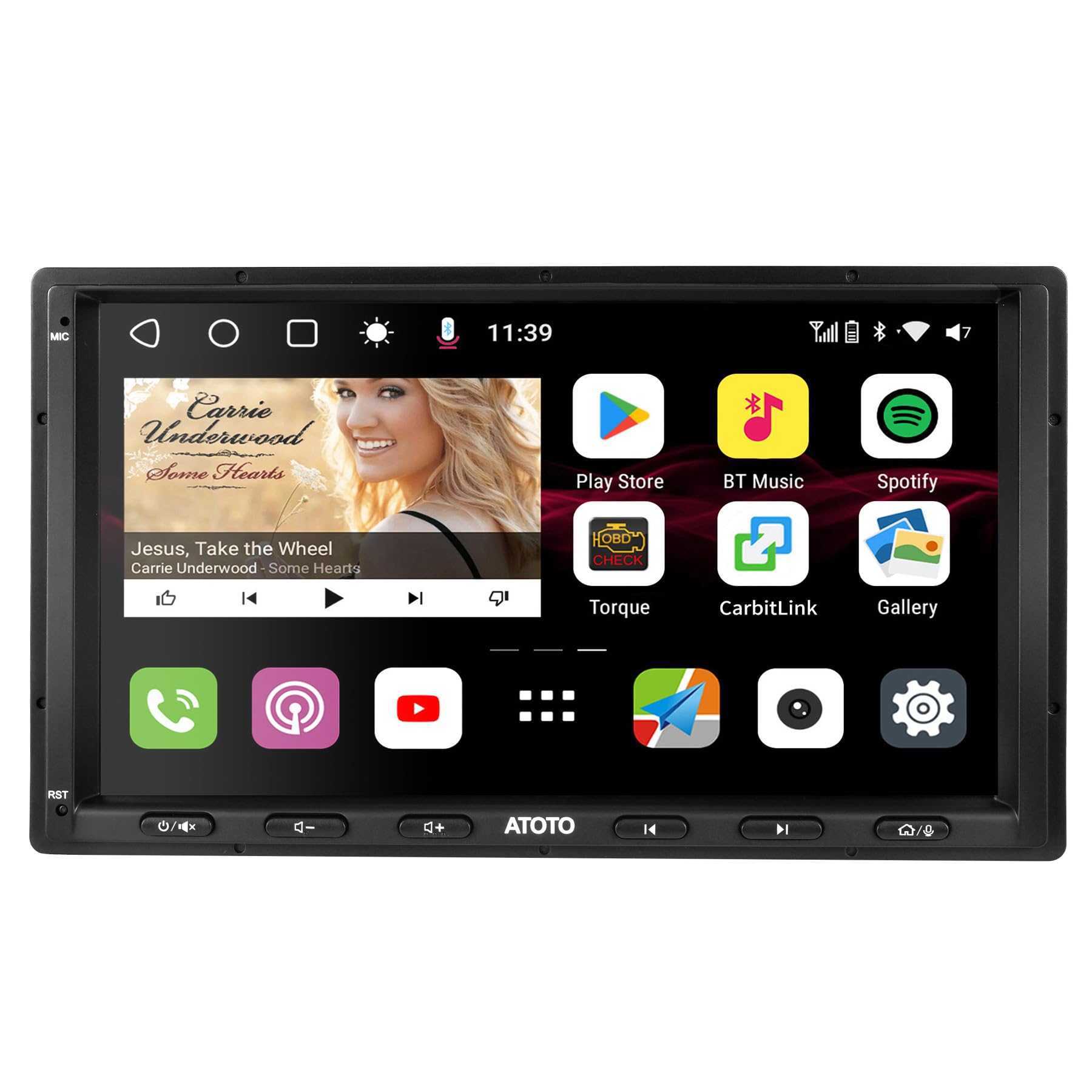楽天市場】【ATOTO公式 S8U2118PR 10インチ カーナビ 2din