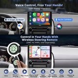ATOTO P5 7" Portbale Car Stereo, QLED HD Touchscreen Auto-Dimmer Glare-Suppress, Car Radio Bluetooth Navigator, MirrorLink, AUX/FM