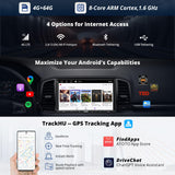 ATOTO A6G2A7PL 7" Android Double DIN Car Stereo, QLED Touchscreen, Wireless CarPlay & Android Auto, GPS, Dual Bluetooth, WiFi/BT/USB Tethering, 4G+64G