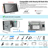 ATOTO S8OP07A4MS Doppel-Din-Autoradio kompatibel mit Opel Astra/Vivaro/Zafira/Combo, 7" Auto-Navigation, Wireless Carplay &amp; drahtloses Android Auto, GPS-Tracking, eingebautes 4G, 2 Bluetooth, 4G+32G