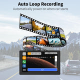 ATOTO AC-FCR01W Fotocamera frontale HD 1080P, Angolo di visione ampio 150°, Forte soppressione della luce, con sensore G incorporato, Compatibile solo con ATOTO selezionato X10/P8 Serie