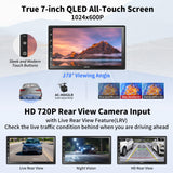 ATOTO A6PF 2G+32G Android Autoradio 2 Din 7" Écran Tactile QLED avec Dab+, CarPlay sans Fil, Android Auto sans Fil, MirrorLink, Suivi GPS, Partage réseau Wi-FI/USB/BT, Dual Bluetooth, A6G2B7PF